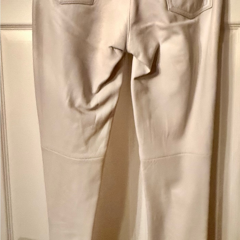 Bebe Cream Straight Leg Pants